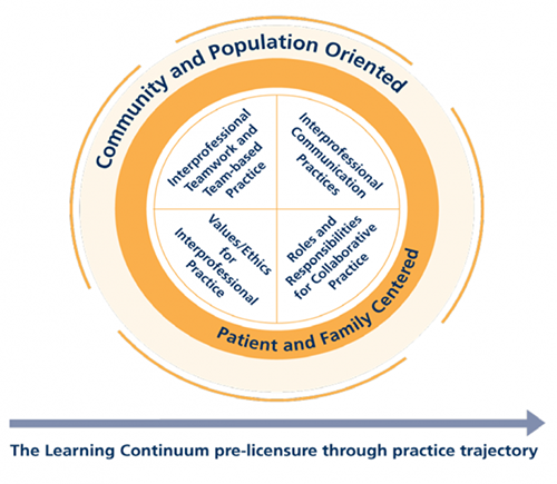 The interprofessional collaboration competency domain