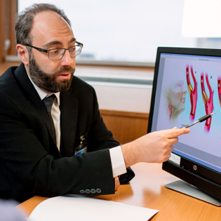 Anesthesiology resident works with a patient in Rochester, Minnesota.