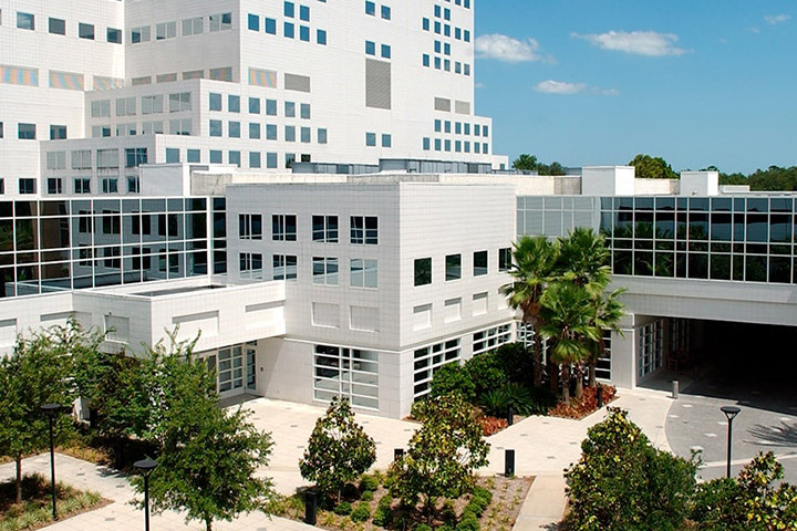 Employee Cafeteria at Mayo Clinic in Jacksonville, Florida.