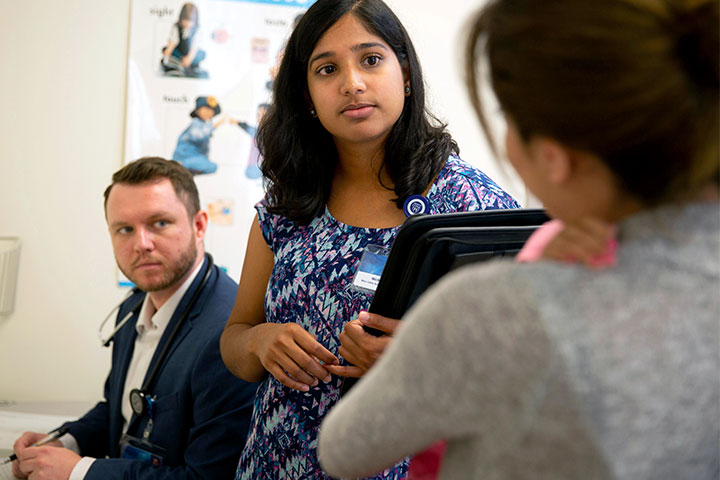Mayo Clinic School of Medicine students at the Good Samaritan Health Clinic